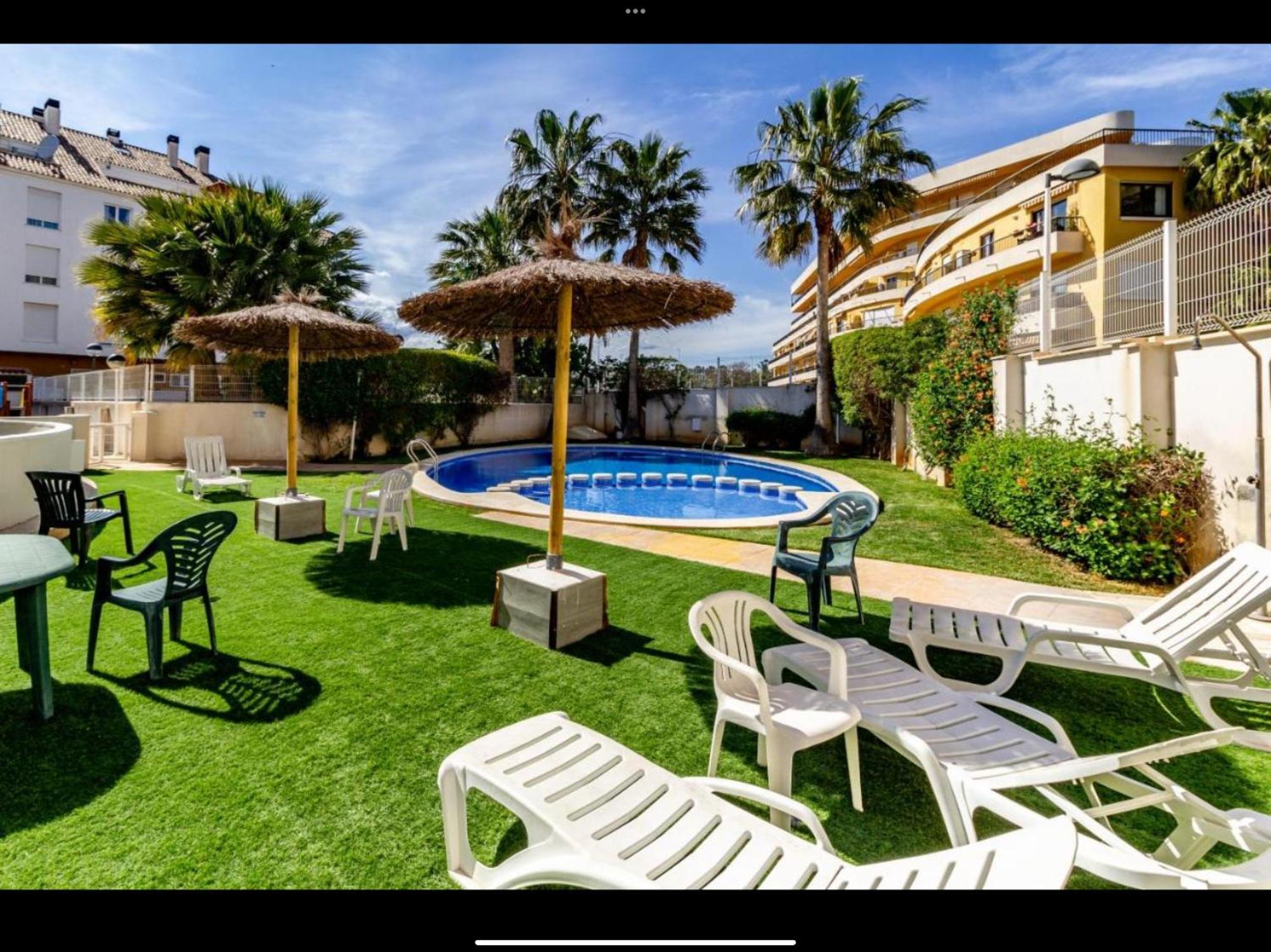 Stadscentrum Moraira Appartement El Sol De Moraira Met Zwembad 외부 사진