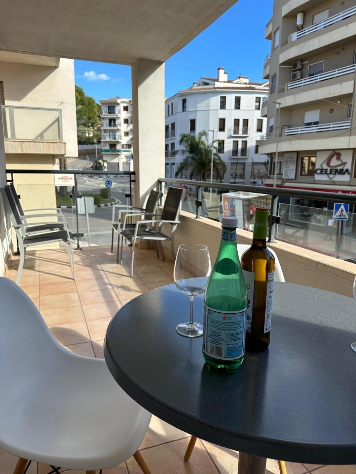 Stadscentrum Moraira Appartement El Sol De Moraira Met Zwembad 외부 사진